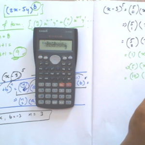 Binomial step by step